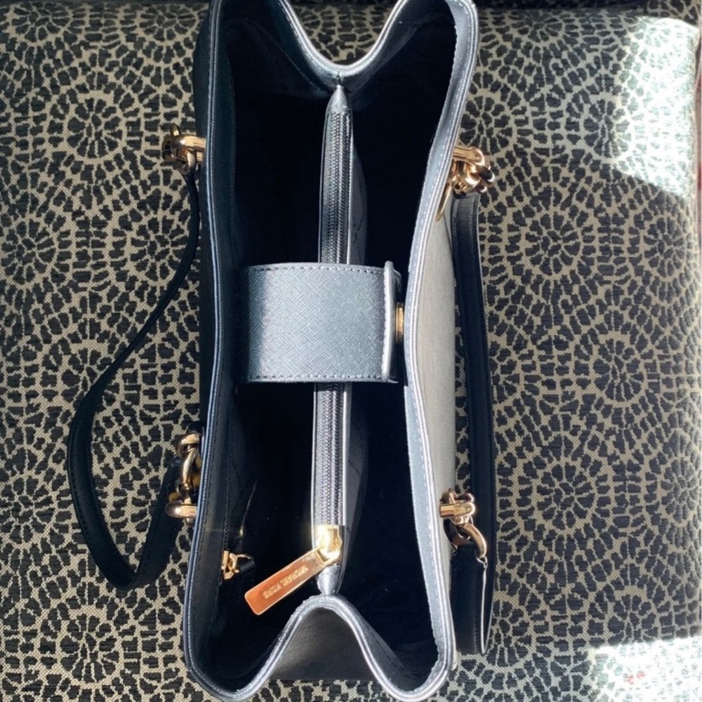 Michael Kors Sofia Large Leather Tote/Shoulder Ba… - image 4